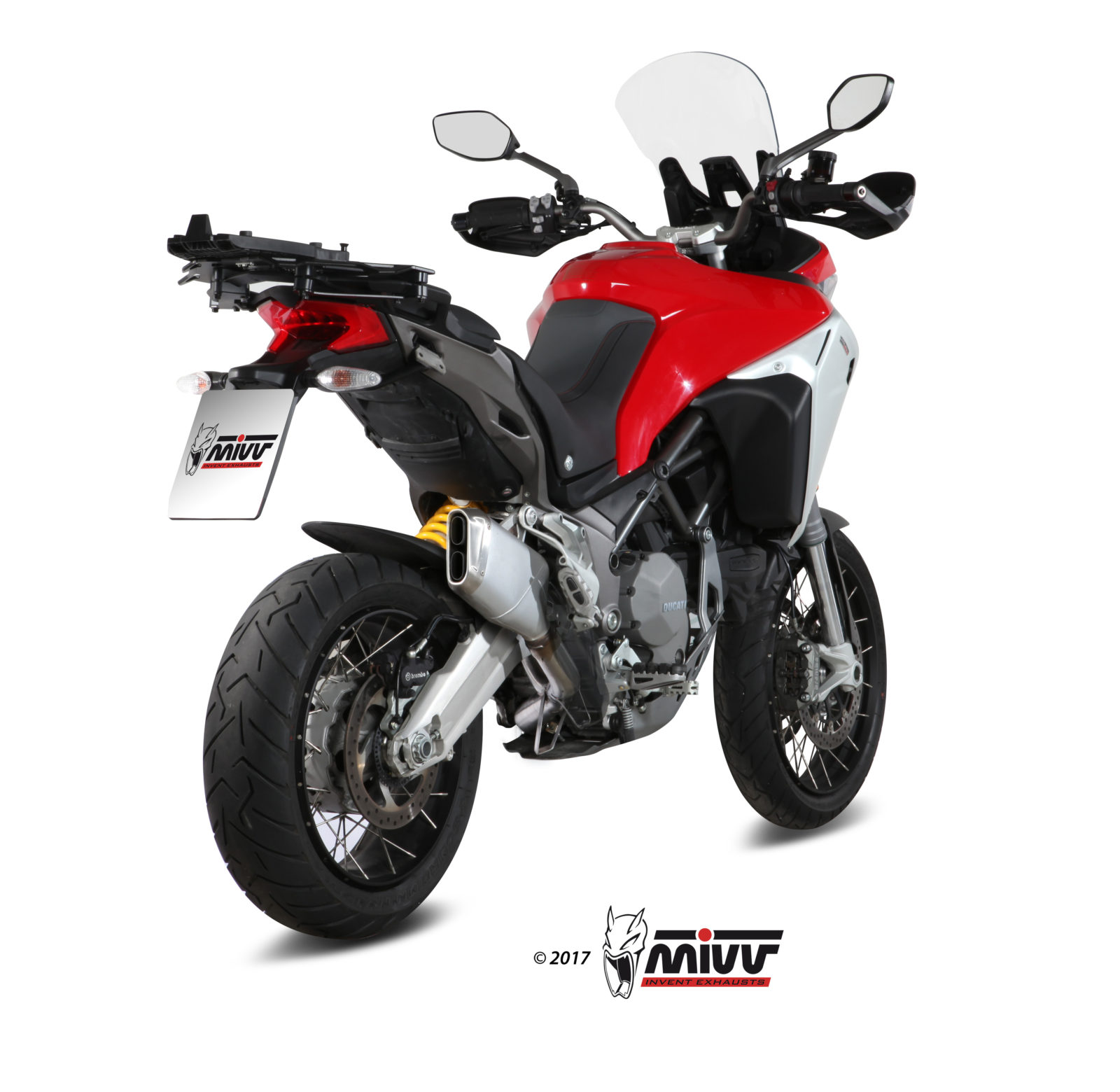 tubo de remo&Ccedil;&Atilde;o de cat Mivv D.037.C1 per DUCATI MULTISTRADA 1200 ENDURO