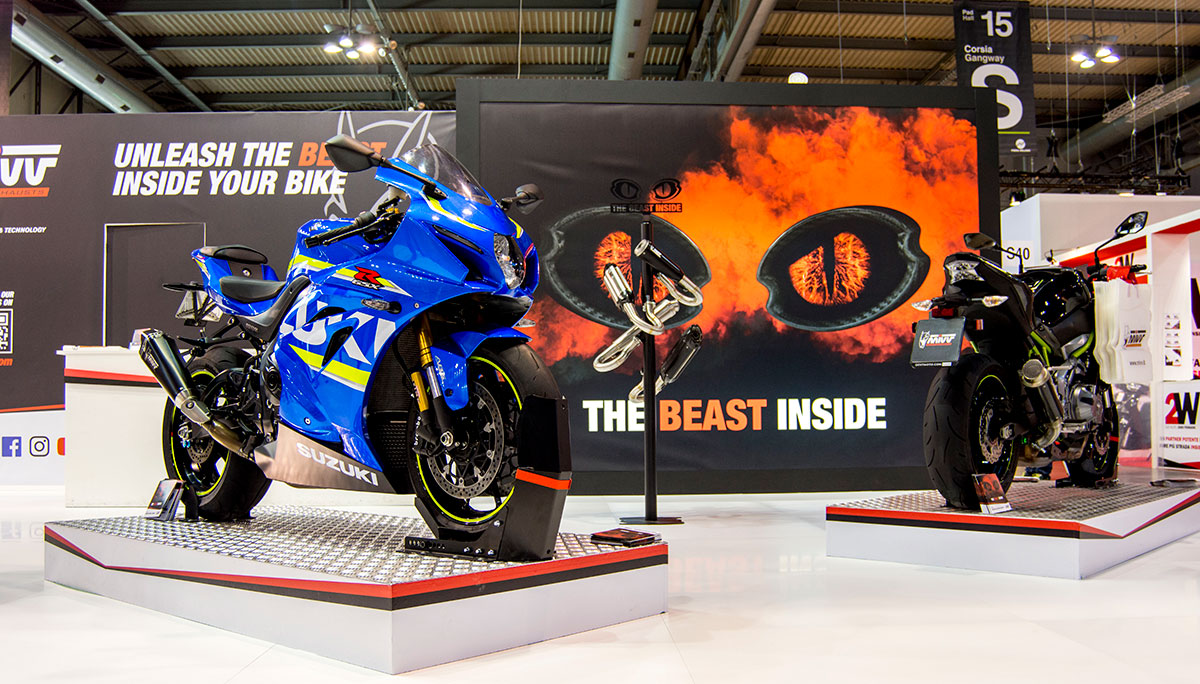 Lo stand Mivv a Eicma 2017