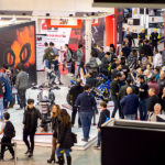 Le stand Mivv vu d'en haut