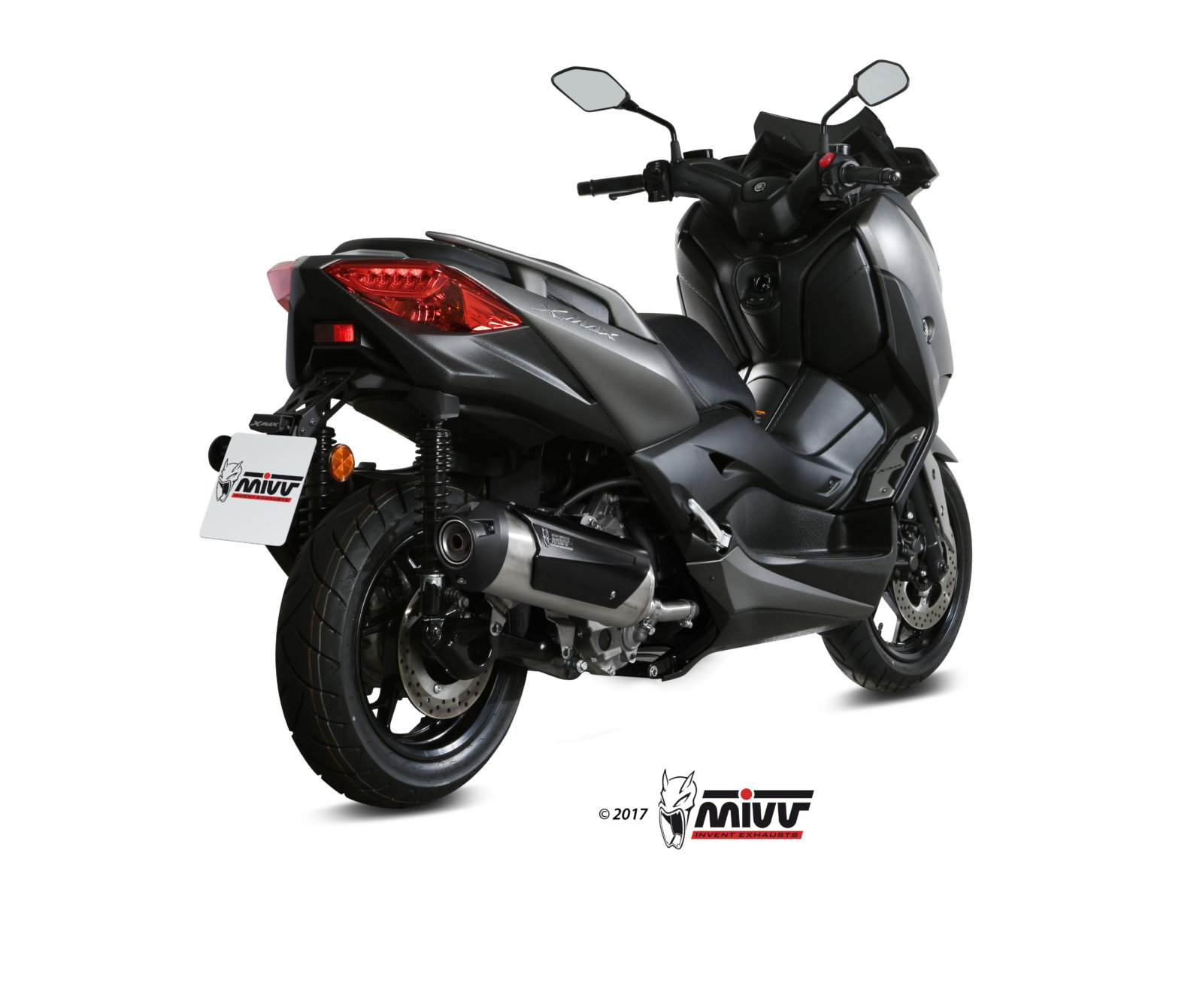 Scarico YAMAHA X-MAX 300 Mivv Urban Inox C.YA.0011.B