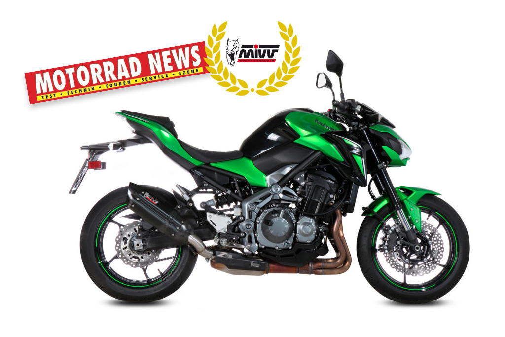 mivv exhaust on motorrad