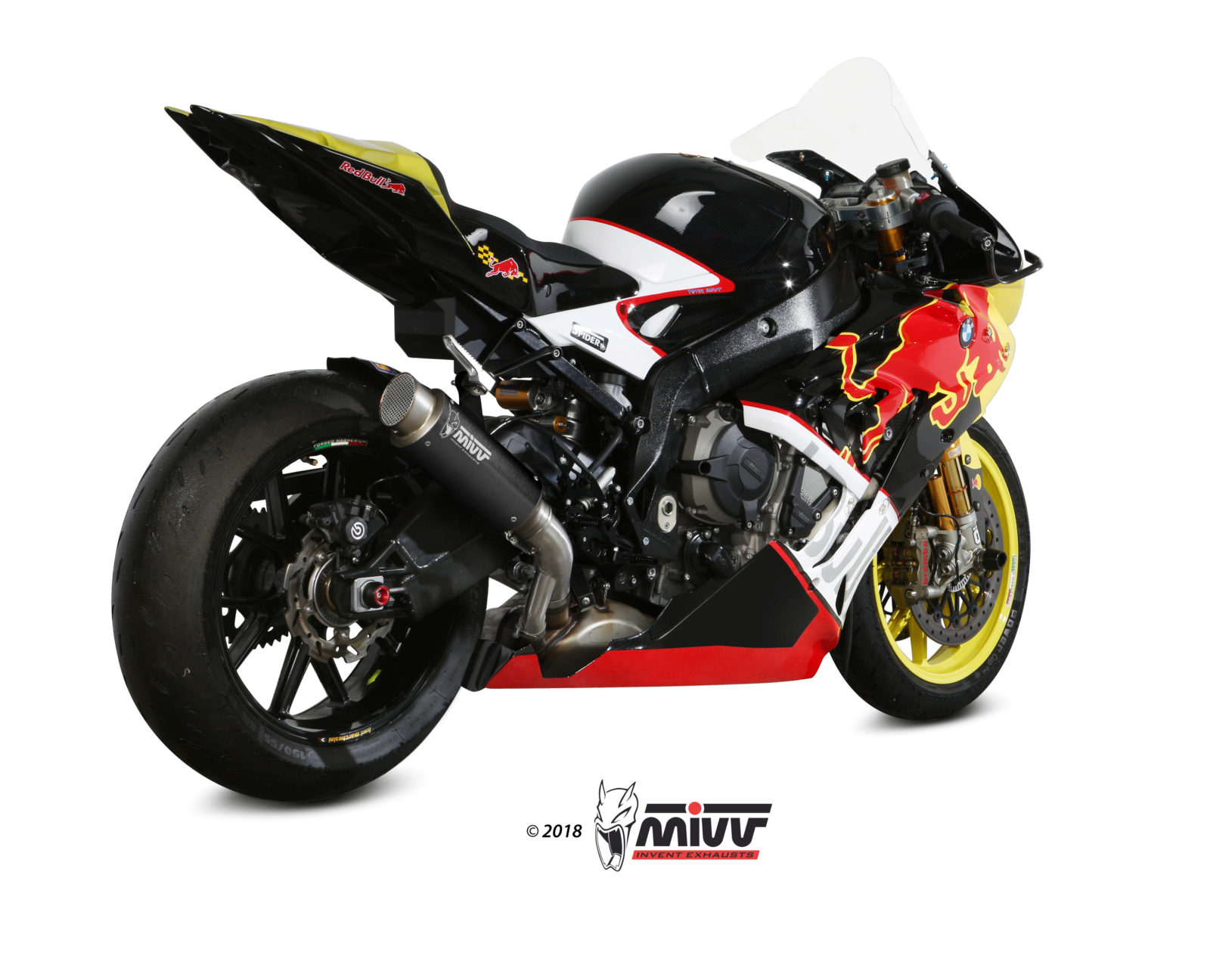 Scarico BMW S 1000 RR Mivv GP PRO Inox Nero B.031.LXBP 