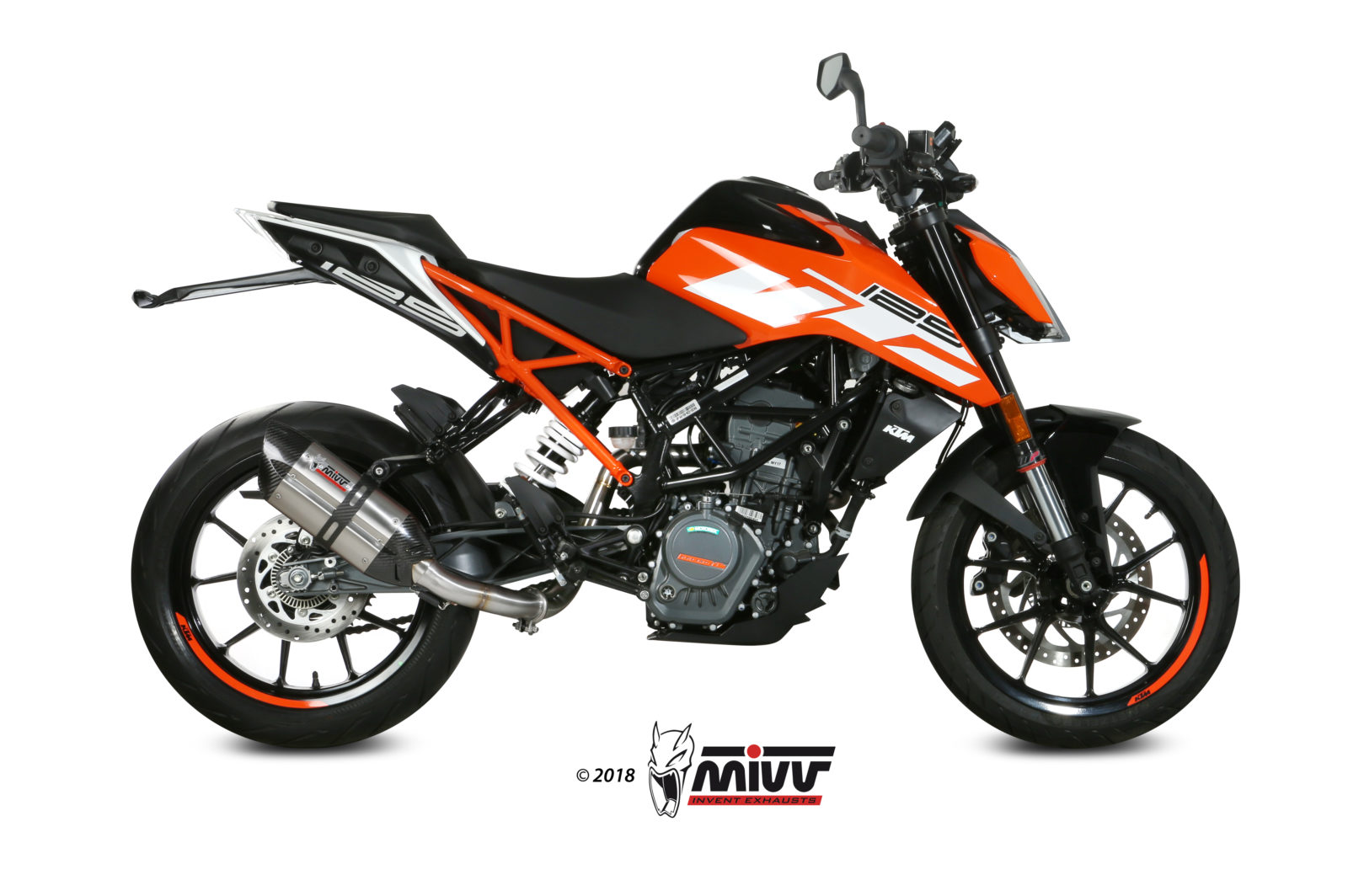 أنابيب غير مزودة بمحولات حفزية Mivv KT.019.C2 per KTM 125 DUKE