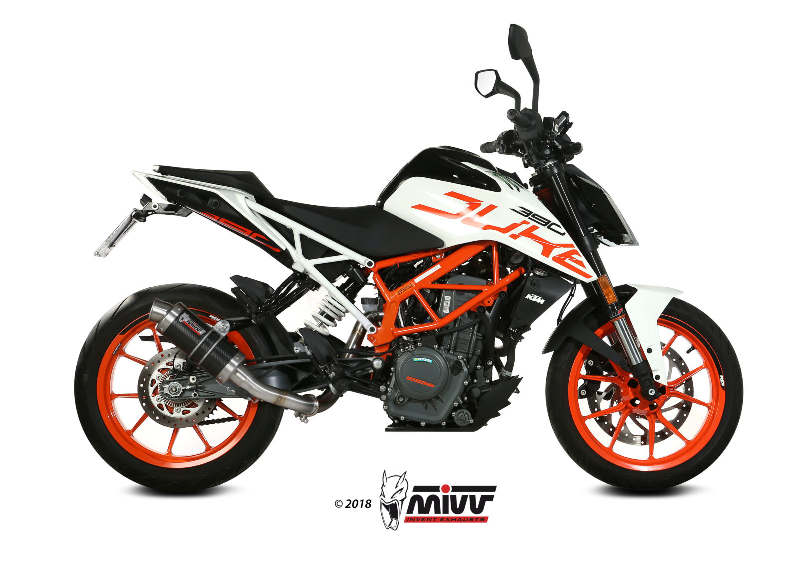 Mivv NO-KAT PIPE KT.019.C2 for KTM 390 DUKE