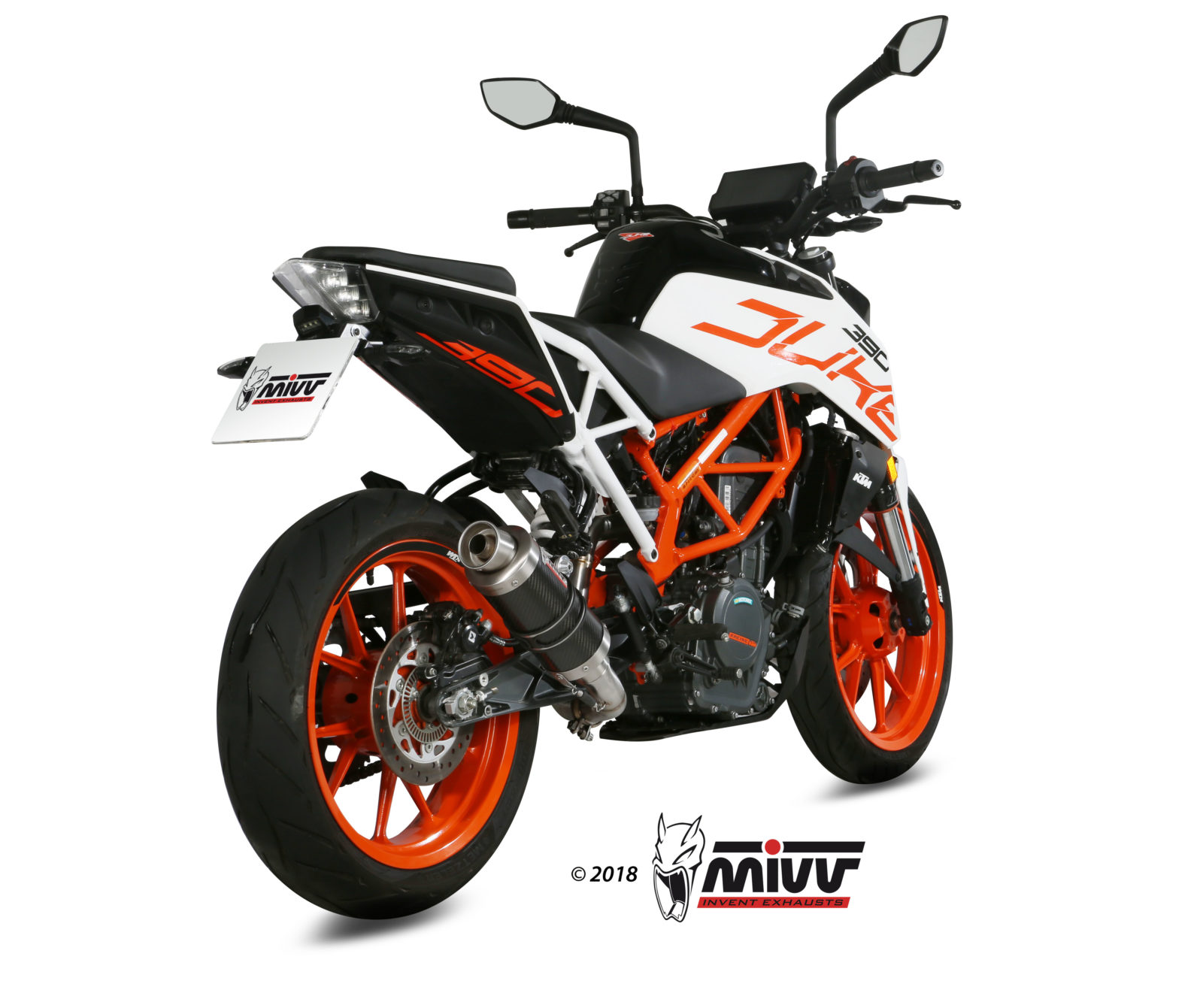 Mivv NO-KAT PIPE KT.019.C2 for KTM 390 DUKE