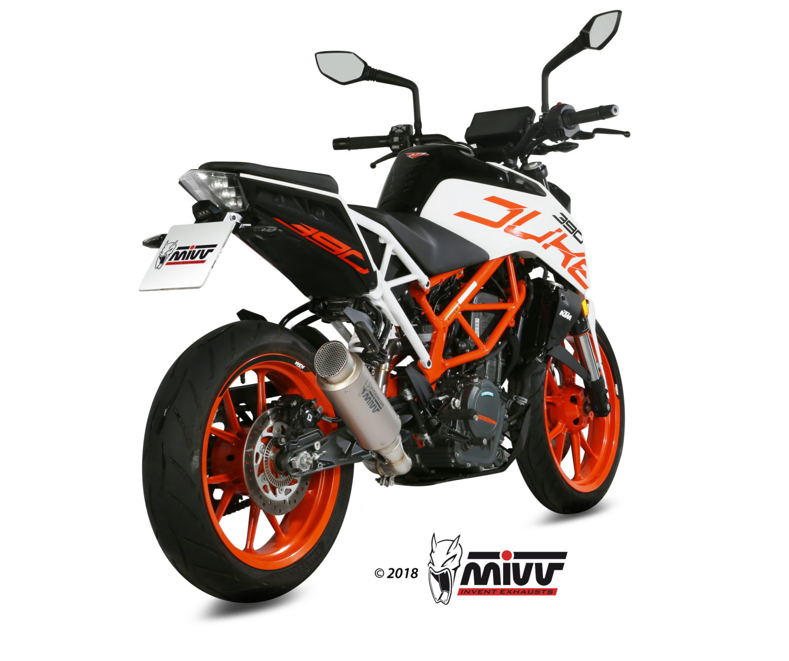 Mivv NO-KAT PIPE KT.019.C2 for KTM 390 DUKE
