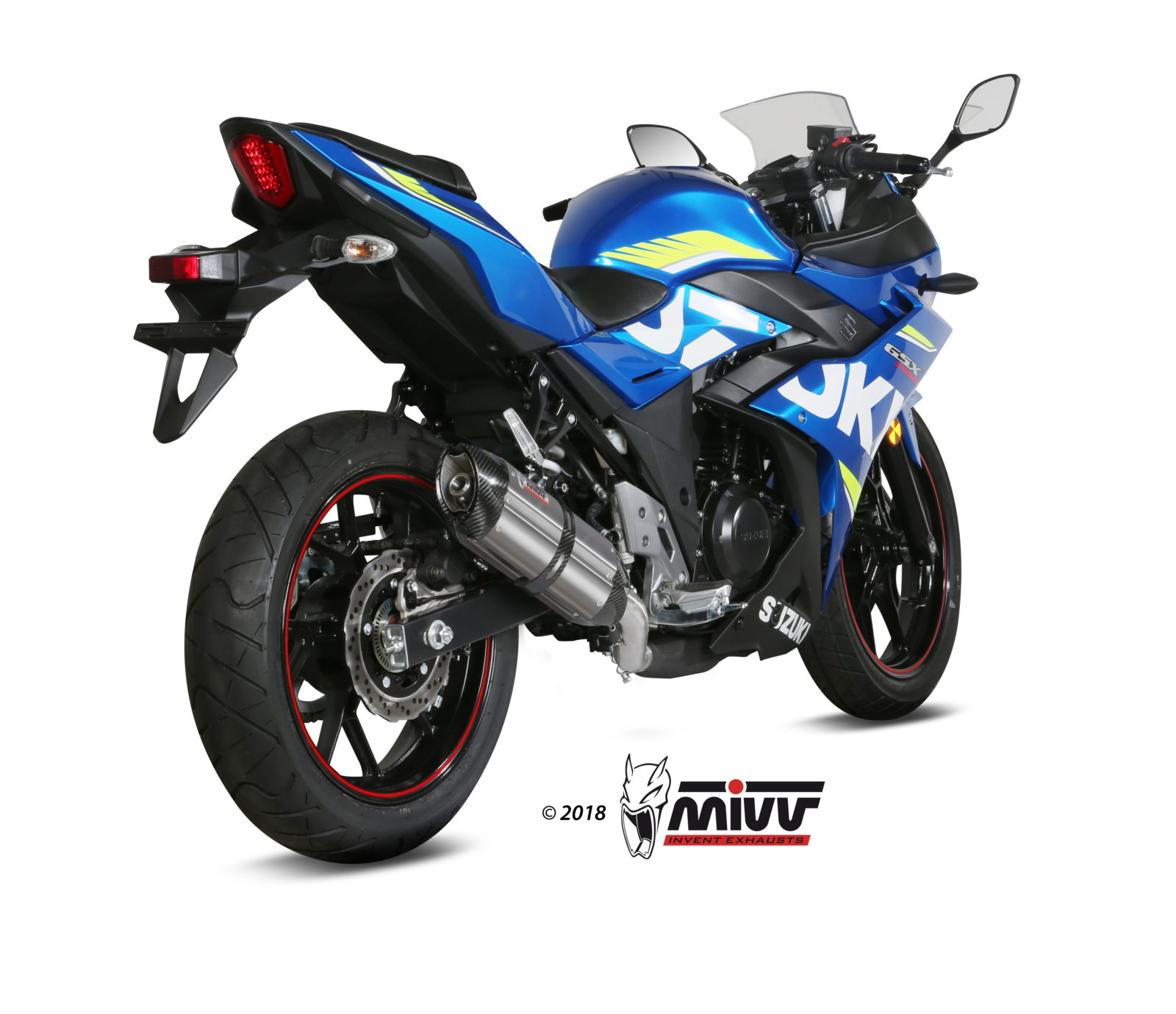 Scarico SUZUKI GSX 250 R Mivv Suono Inox S.054.L7