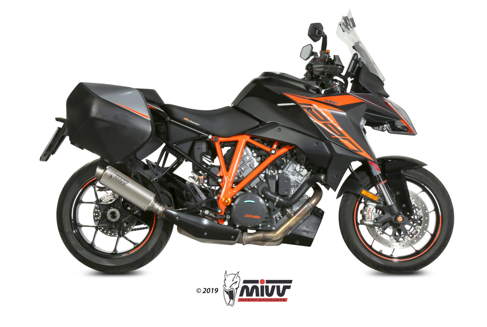 Scarico KTM 1290 SUPERDUKE GT Mivv GP PRO Titanio KT.018.L6P