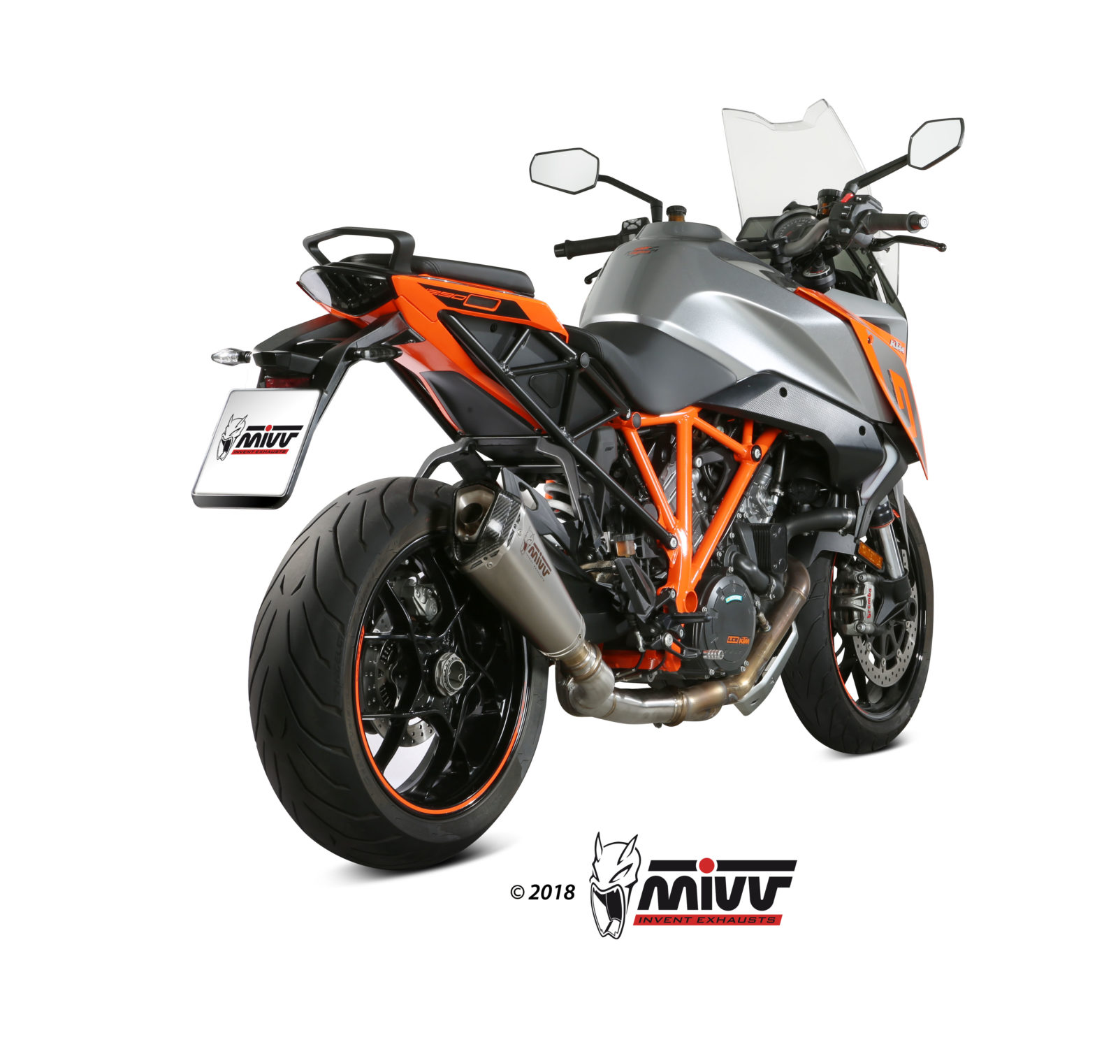 أنابيب غير مزودة بمحولات حفزية Mivv KT.018.C1 per KTM 1290 SUPERDUKE GT