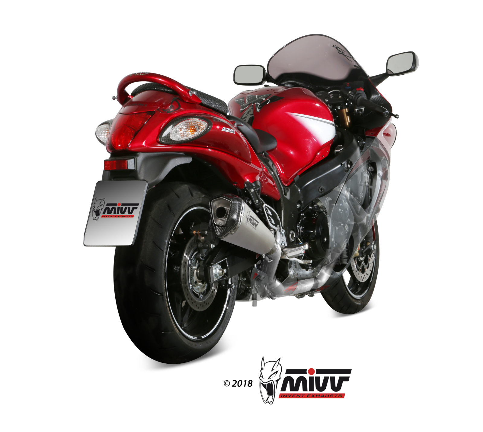 Escape SUZUKI GSX-R 1300 HAYABUSA Mivv Delta Race Titanio R.SU.0002.SDRT