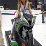 Hostess Mivv su Mercury, la Kawasaki ZX-10R di Freccia Verde