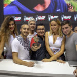 Staff Mivv con il premio per il migliore stand di Eicma 2018