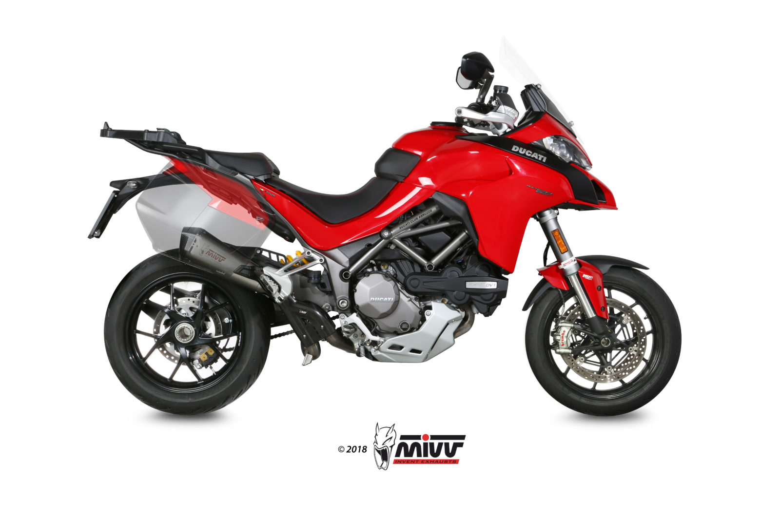 Escape DUCATI MULTISTRADA 1260 Mivv Delta Race Inox D.033.SDRX