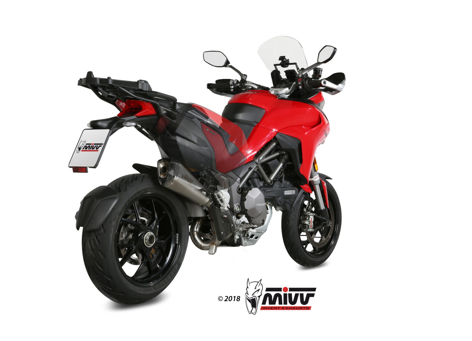 Escape DUCATI MULTISTRADA 1260 Mivv Delta Race Inox D.033.SDRX
