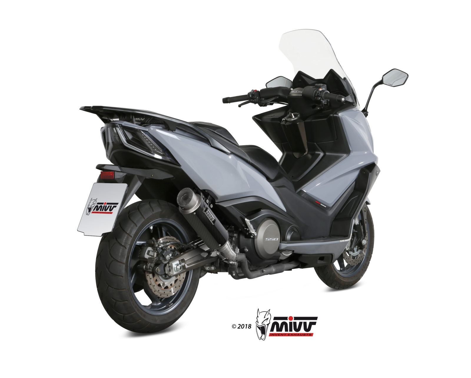 Scarico KYMCO AK 550 Mivv GP PRO Carbonio O.008.L2P