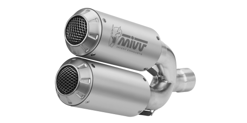 Mivv MK3 EDELSTAHL f&uuml;r DUCATI MONSTER 1200