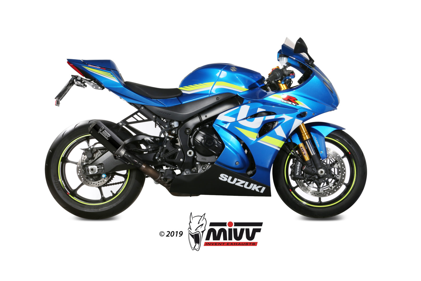 Scarico SUZUKI GSX-R 1000 Mivv MK3 Carbonio S.050.SM3C