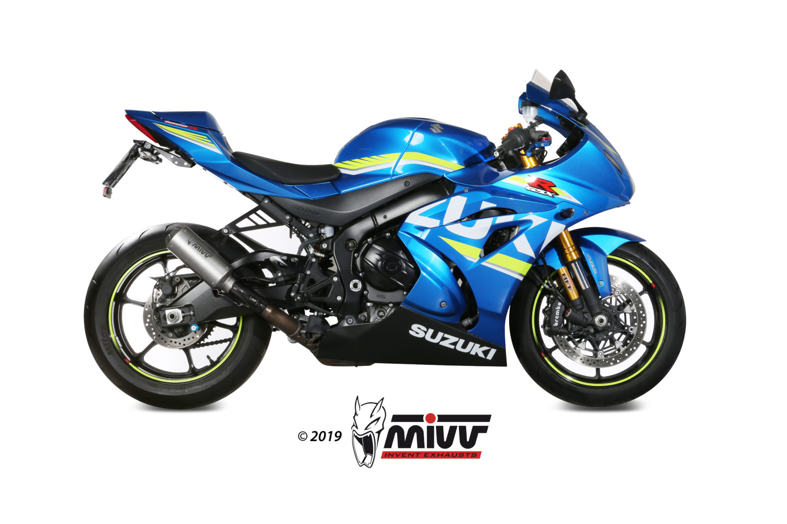Pot d&rsquo;&eacute;chappement SUZUKI GSX-R 1000 Mivv MK3 Inox S.050.SM3X