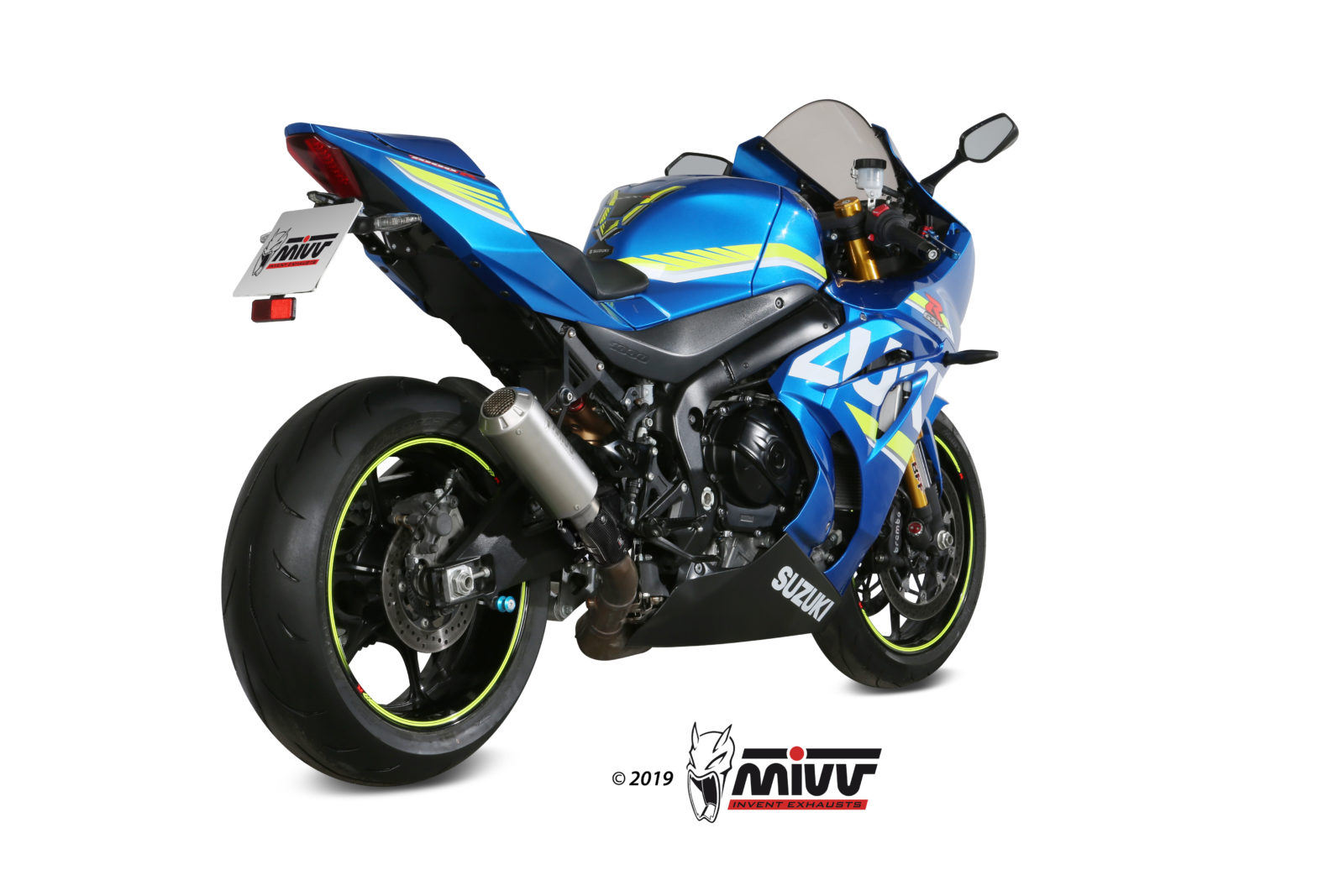 Pot d&rsquo;&eacute;chappement SUZUKI GSX-R 1000 Mivv MK3 Inox S.050.SM3X