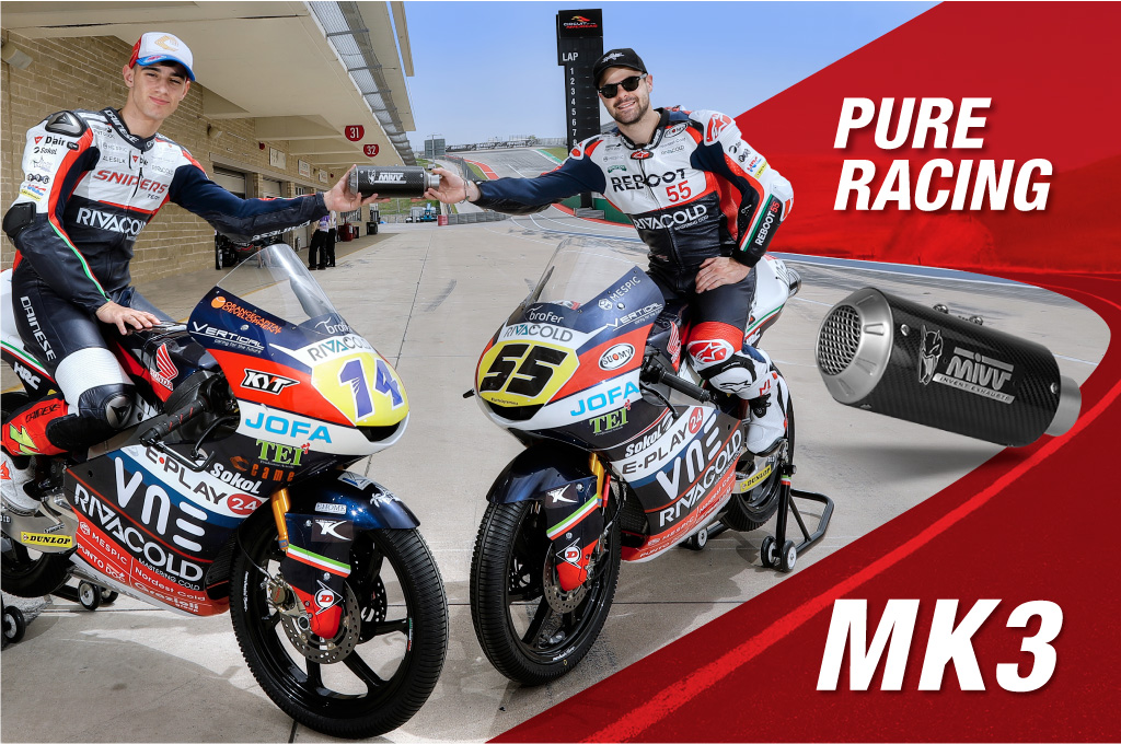 Il nuovo scarico Mivv MK3