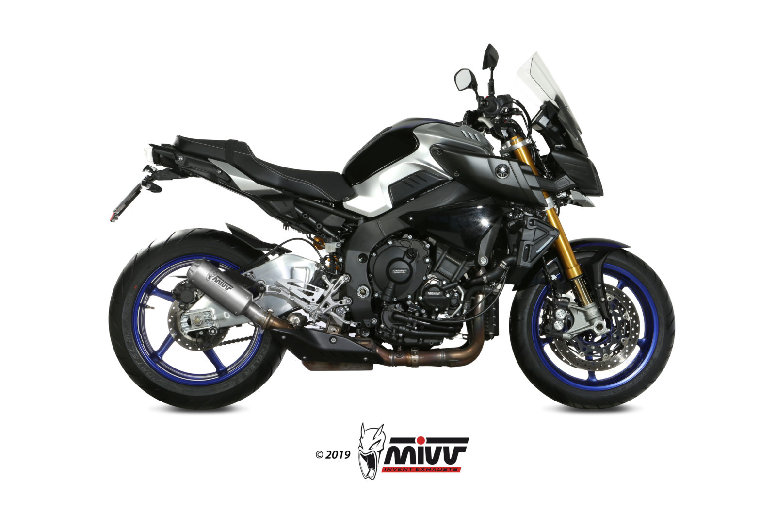 YAMAHA MT-10 Exhaust Mivv MK3 Stainless steel Y.057.LM3X