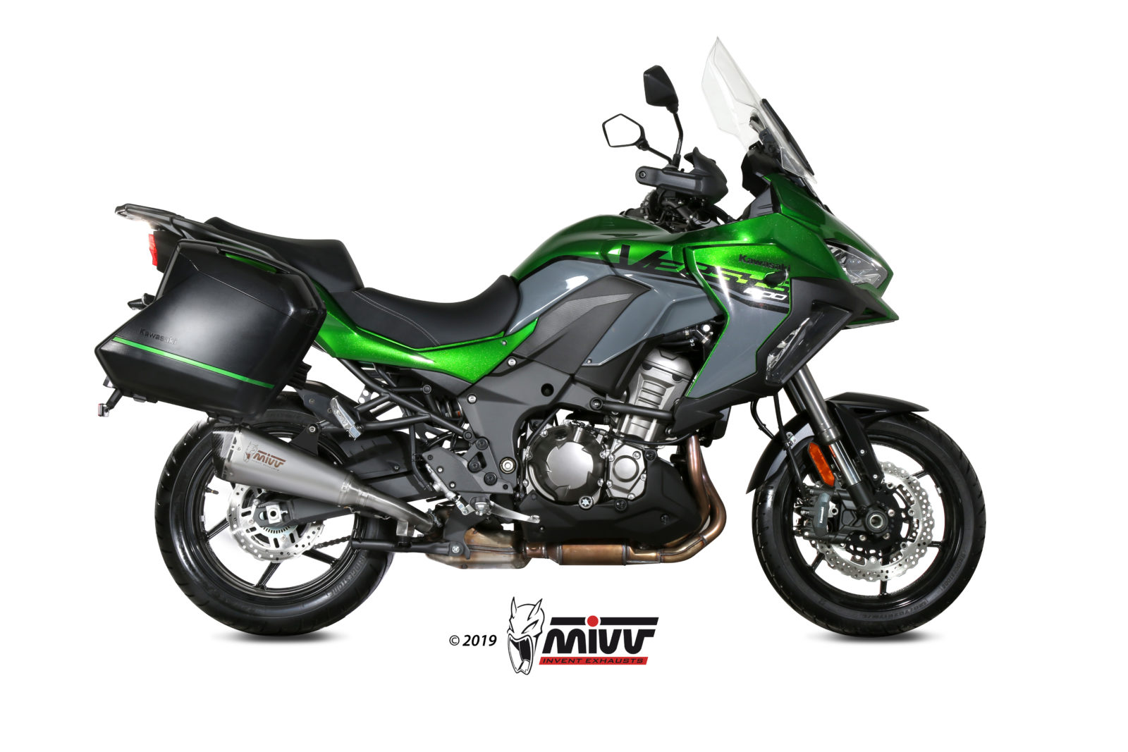 Scarico KAWASAKI VERSYS 1000 Mivv Delta Race Inox K.049.LDRX