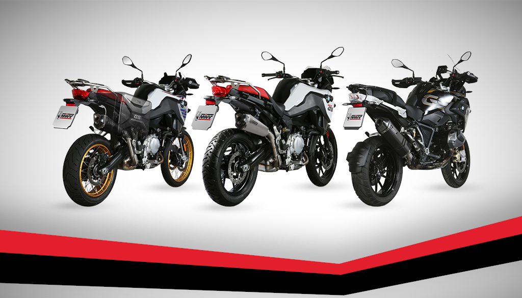 Mivv exhaust for BMW's "GS" family