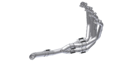 Mivv TUBO DE REMO&Ccedil;&Atilde;O DE CAT per KAWASAKI Z900