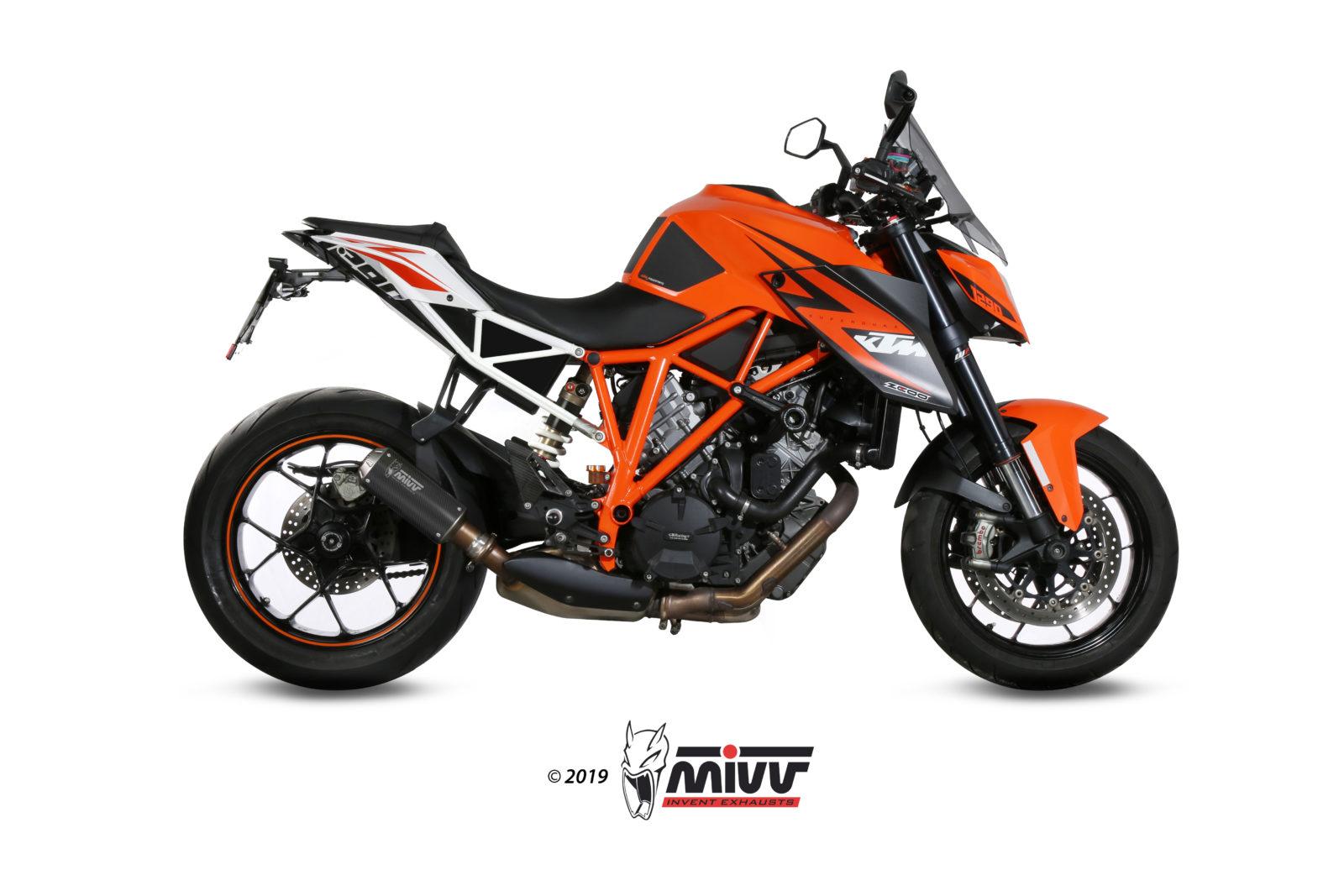 Scarico KTM 1290 SUPERDUKE Mivv MK3 Carbonio KT.014.LM3C