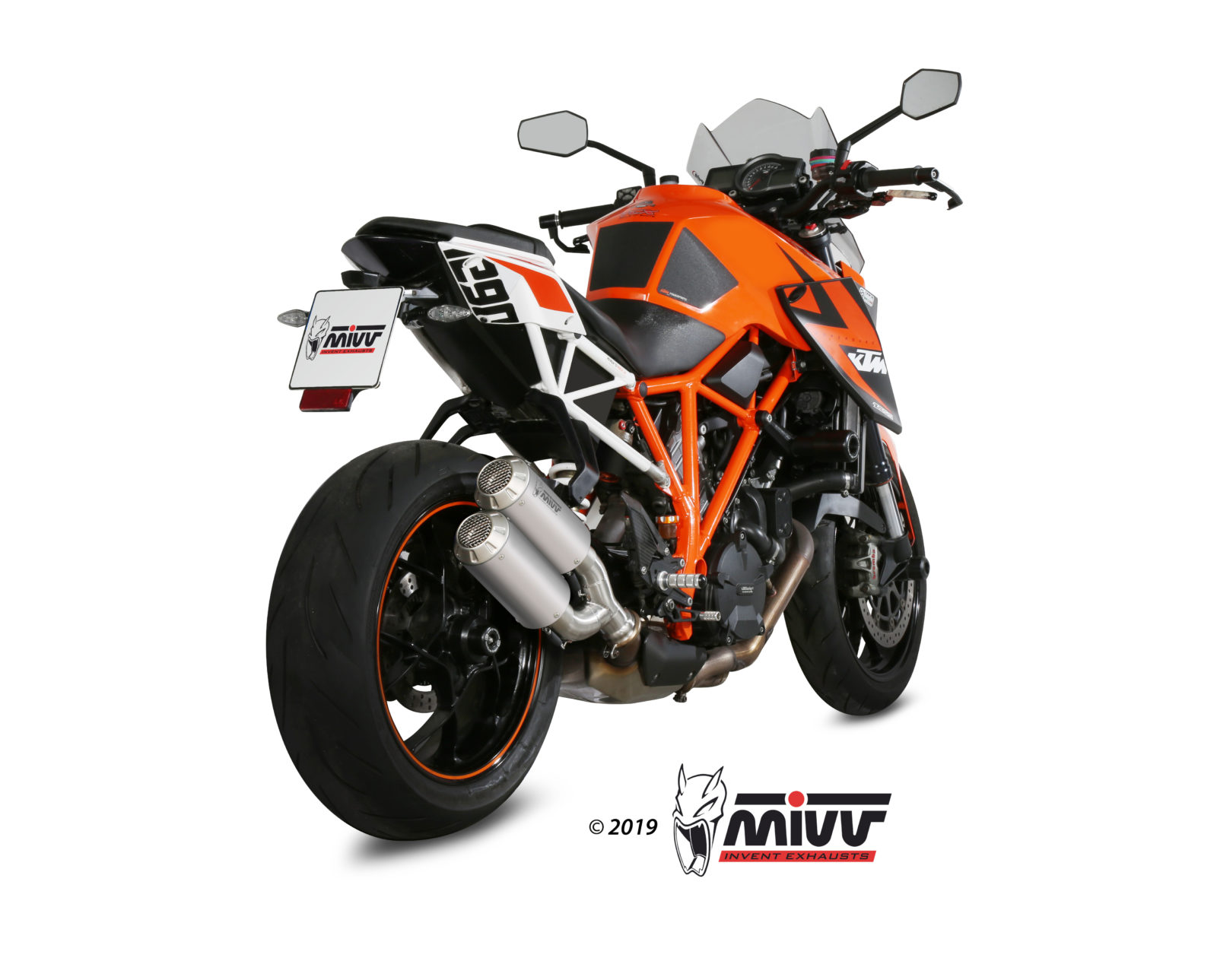 Scarico KTM 1290 SUPERDUKE Mivv MK3 Inox KT.022.LM3X