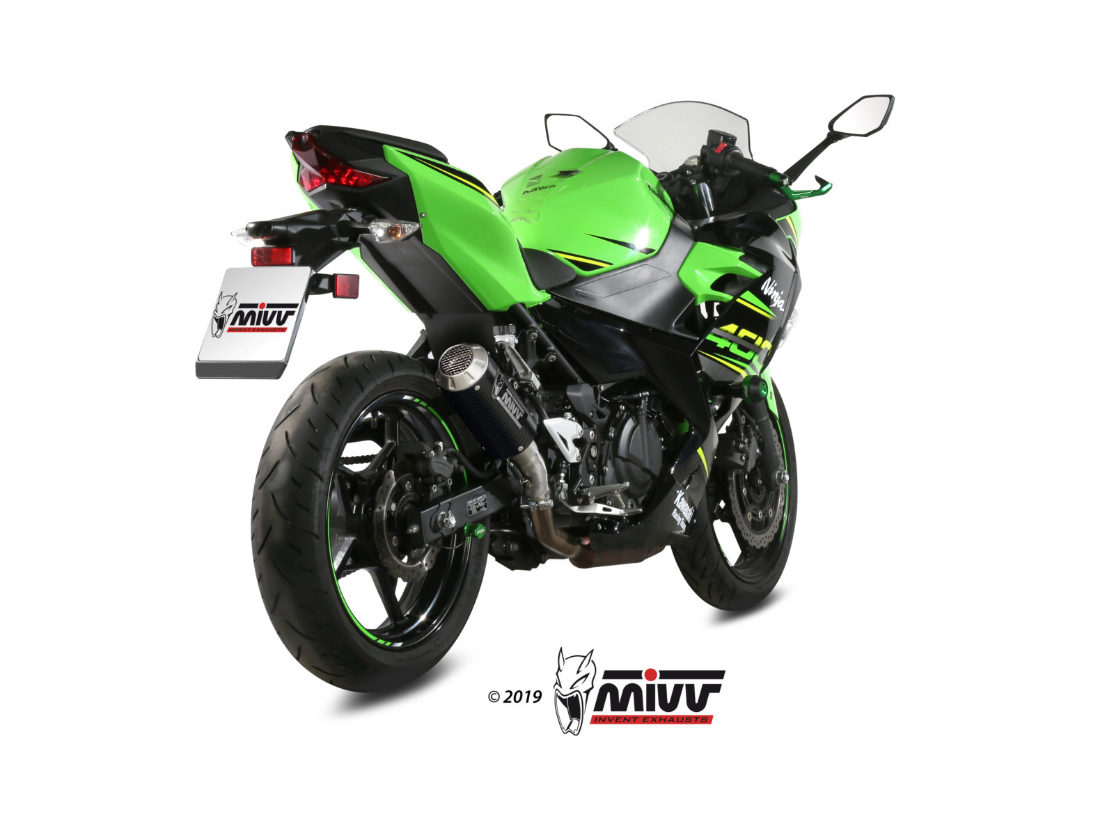 Scarico KAWASAKI NINJA 400 Mivv MK3 Carbonio K.047.SM3C