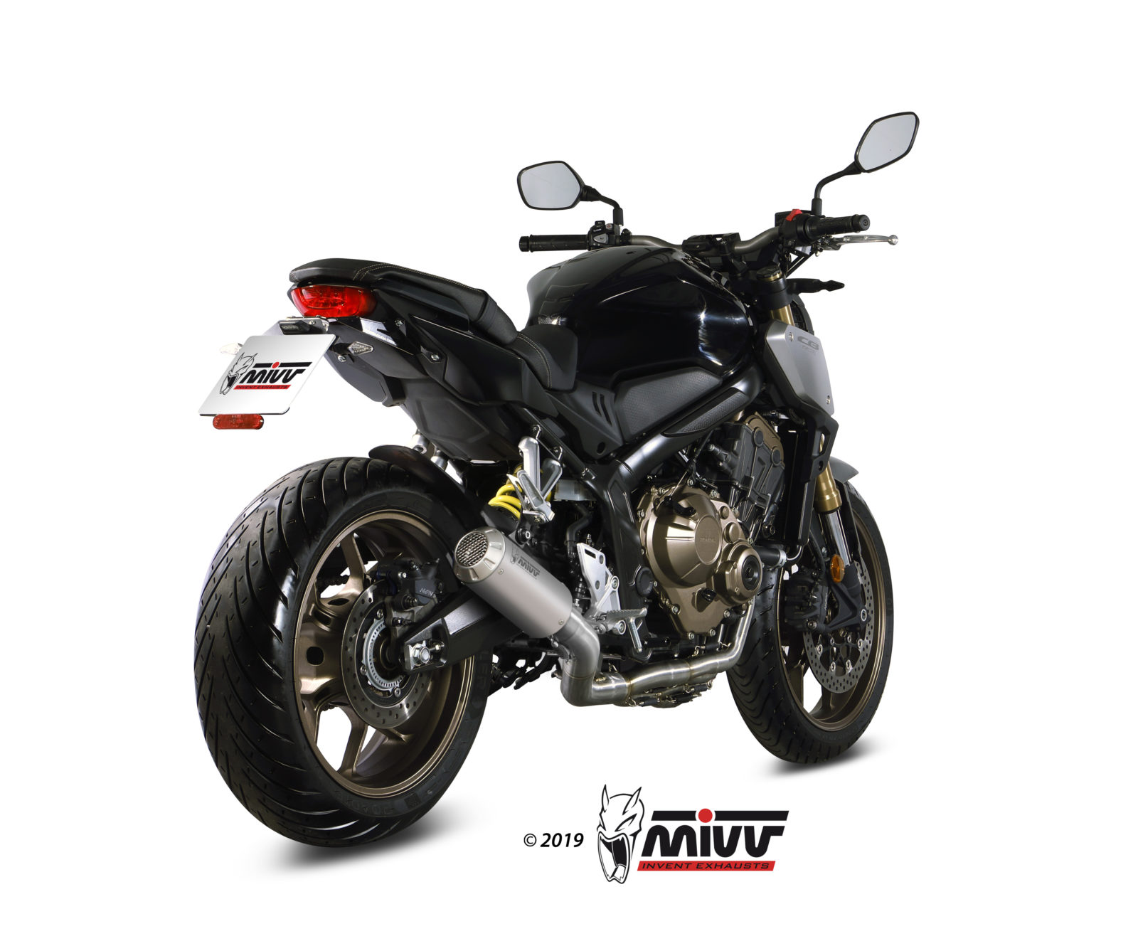 Scarico HONDA CB 650 R Mivv MK3 Inox H.072.SM3X