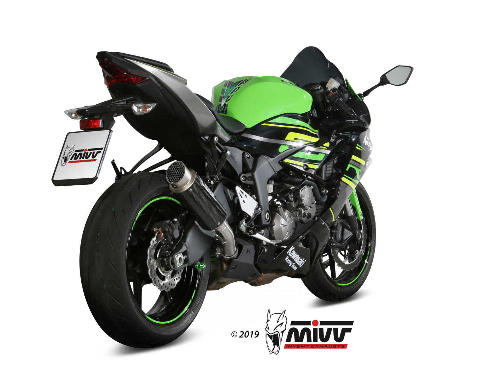 Auspuff KAWASAKI ZX-6 R 636 Mivv GP PRO Carbon K.050.L2P