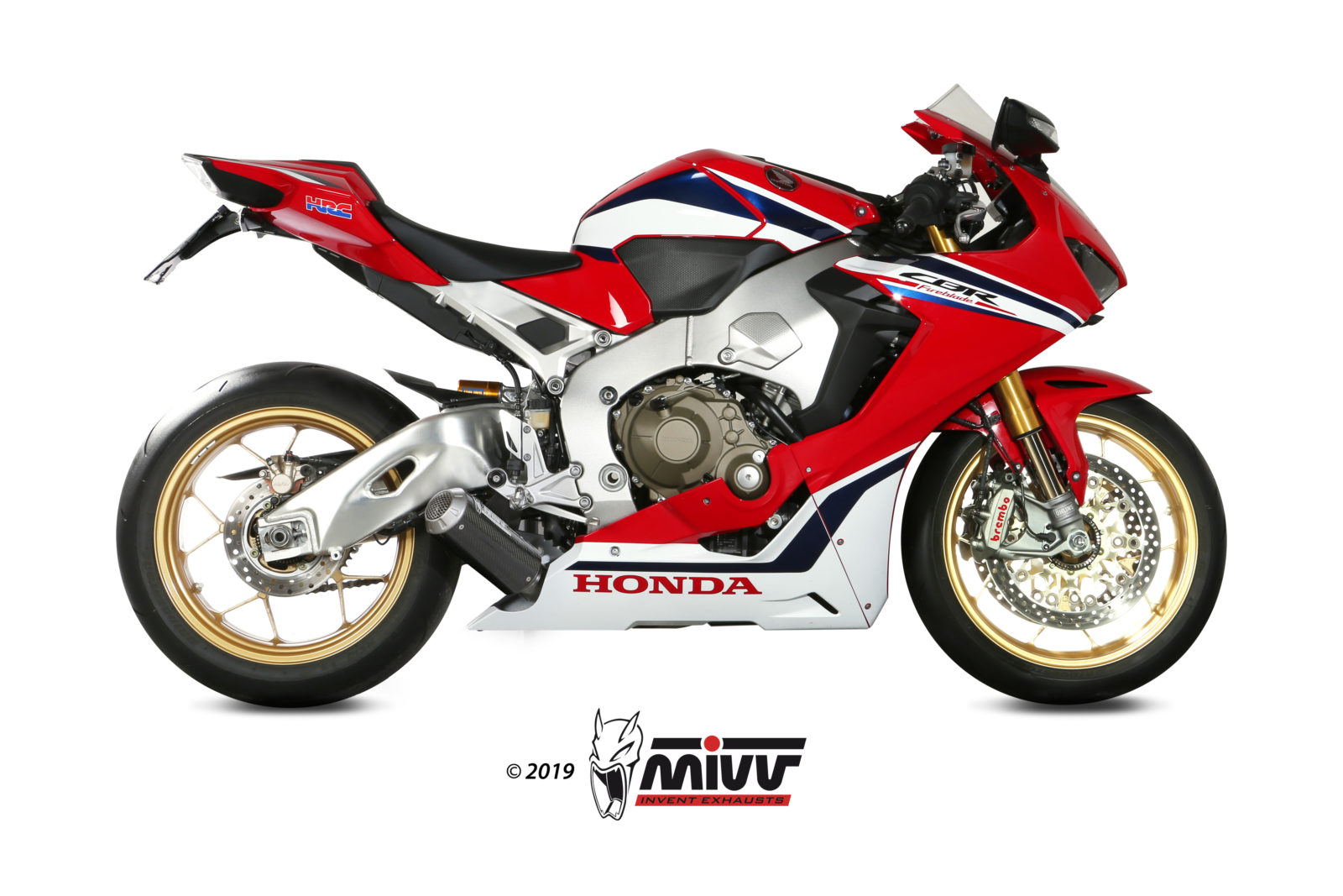 Scarico HONDA CBR 1000 RR Mivv MK3 Carbonio H.071.SM3C