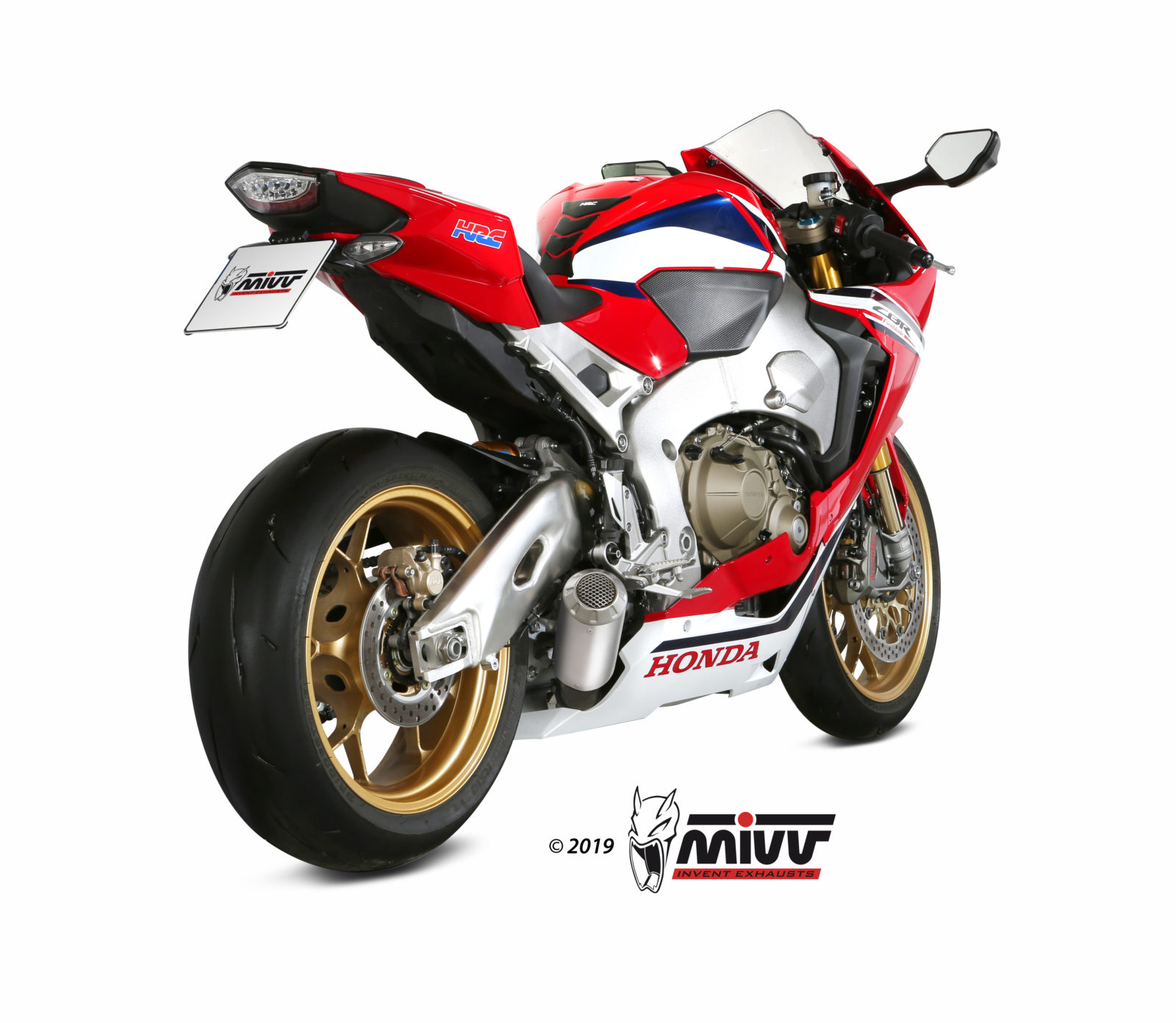 HONDA CBR 1000 RR Exhaust Mivv MK3 Stainless steel H.071.SM3X