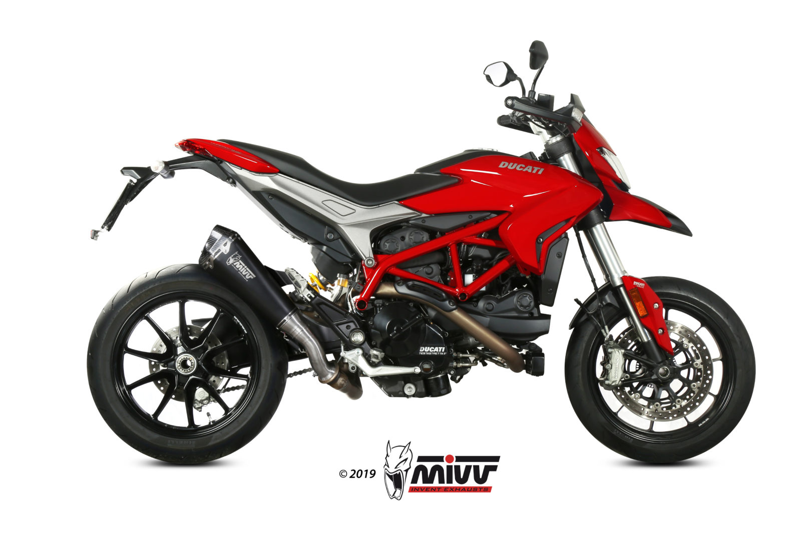 Scarico DUCATI HYPERMOTARD 939 Mivv Delta Race A&ccedil;o inoxid&aacute;vel preto D.043.LDRB