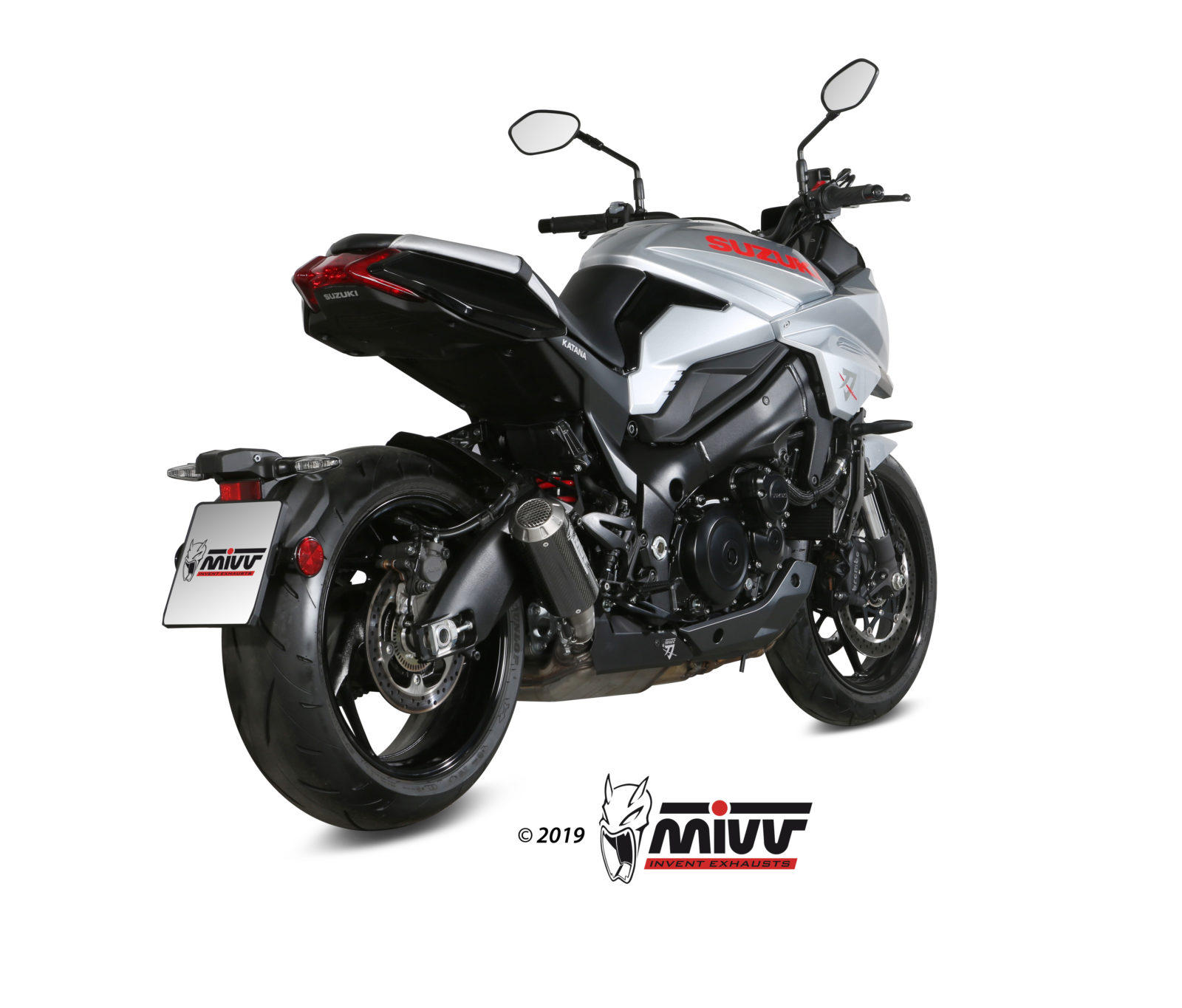 Escape SUZUKI KATANA Mivv MK3 Carbono S.056.LM3C