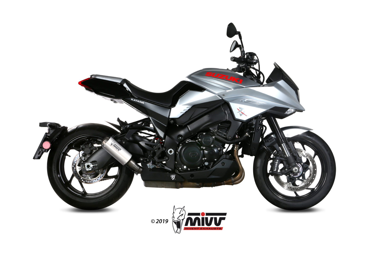 Scarico SUZUKI KATANA Mivv MK3 Inox S.056.LM3X