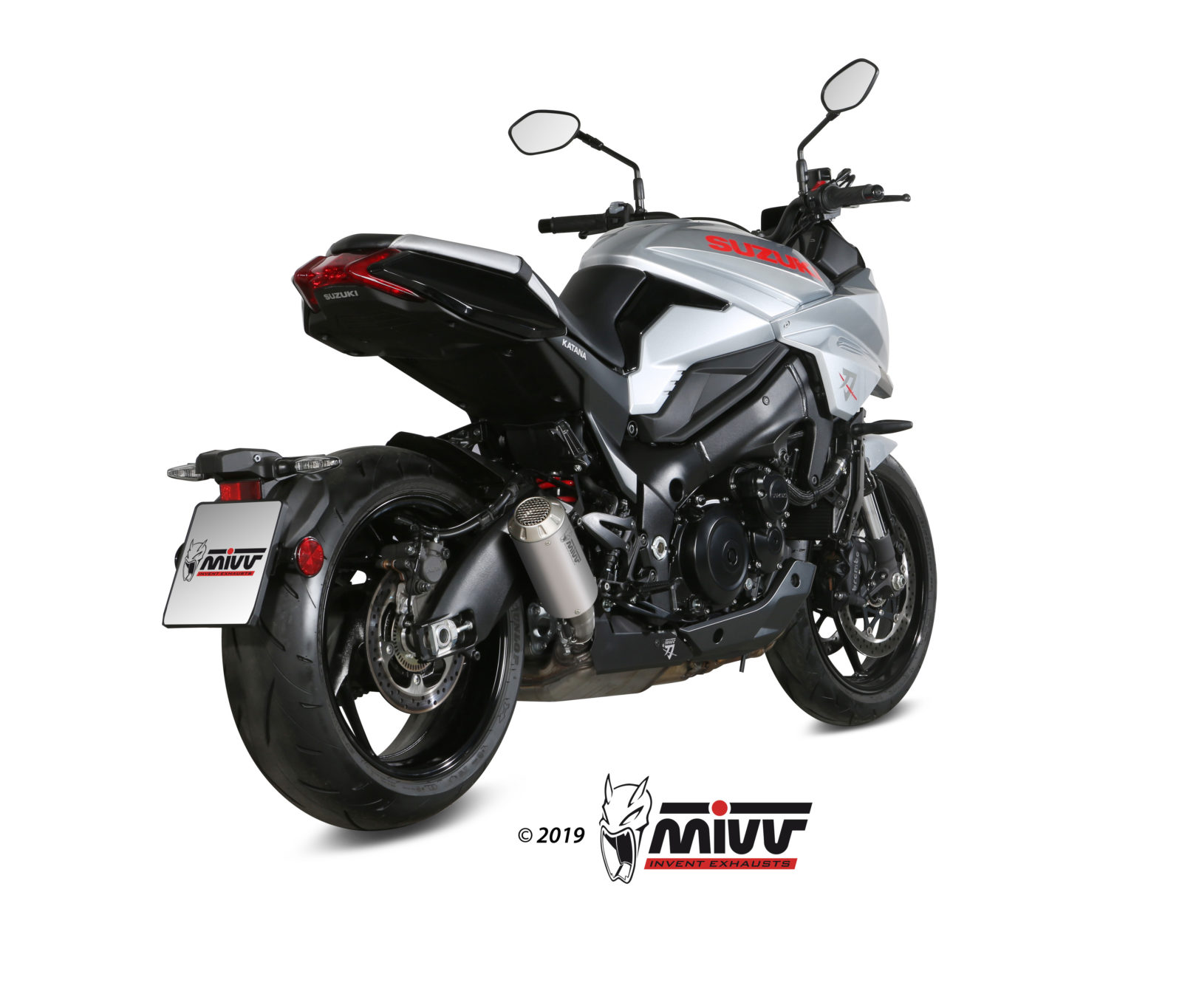 Scarico SUZUKI KATANA Mivv MK3 Inox S.056.LM3X
