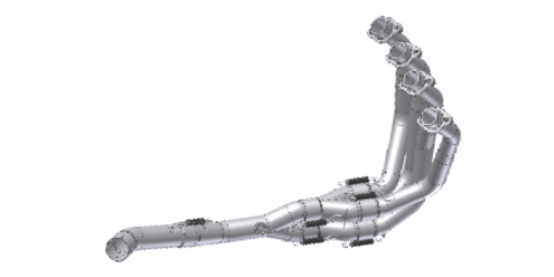 Mivv TUBE SANS KAT pour KAWASAKI Z900