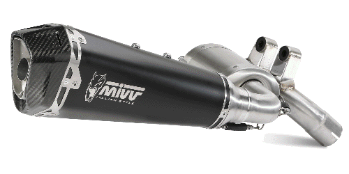 Mivv DELTA RACE INOX NOIR pour 