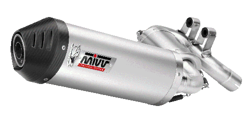 Mivv OVAL TITANE AVEC EMBOUT CARBONE pour 