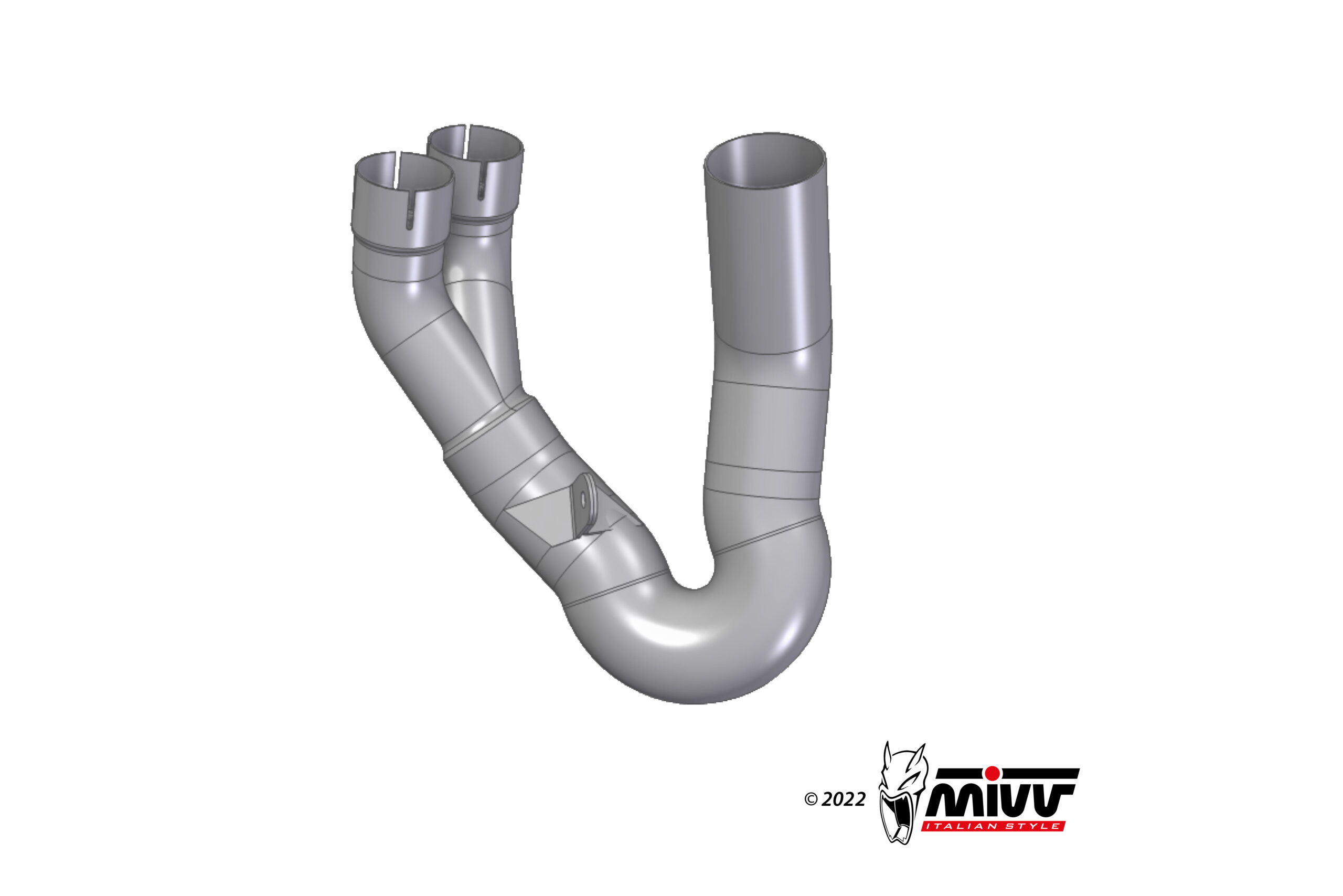 tubo no kat Mivv D.049.C1 para DUCATI HYPERMOTARD 950 / SP / RVE