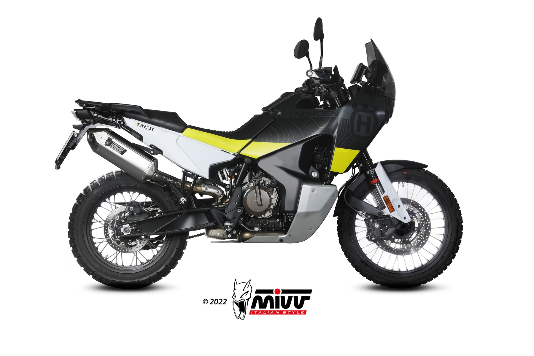 Escape HUSQVARNA NORDEN 901 Mivv Speed Edge Inox HU.002.LRX
