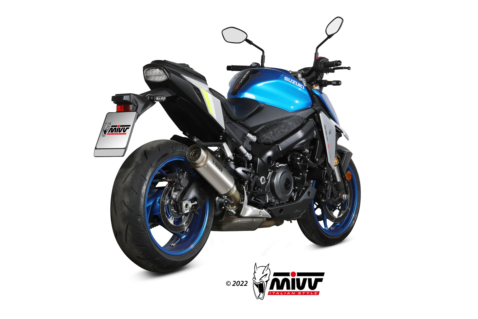 Scarico SUZUKI GSX-S 950 Mivv GP PRO 钛版本 S.059.L6P