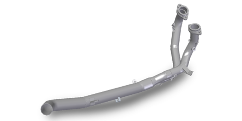 Mivv TUBO ELIMINA KAT per HONDA CRF 1100 L AFRICA TWIN