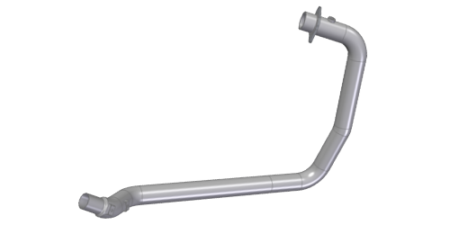 Mivv TUBE SANS KAT pour ROYAL ENFIELD HIMALAYAN