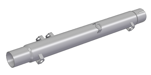 Mivv TUBE SANS KAT pour ROYAL ENFIELD METEOR 350