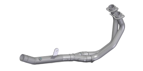 Mivv TUBO ELIMINA KAT per HONDA CB 500 X