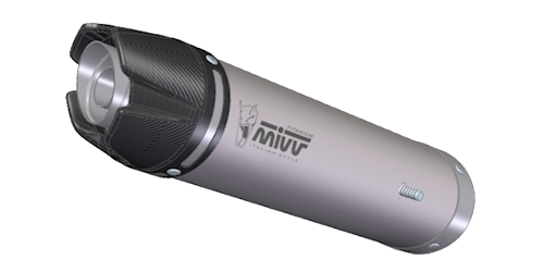 Mivv AK-1 TITANE AVEC EMBOUT CARBONE pour 